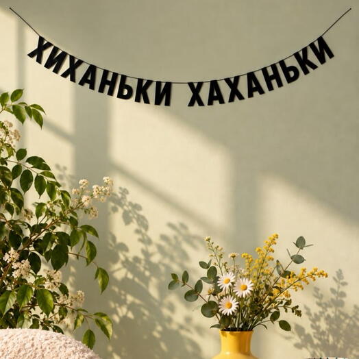Garland "ХИХАНЬКИ ХАХАНЬКИ"