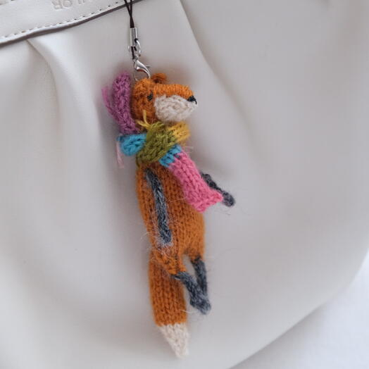 Stuffed little fox