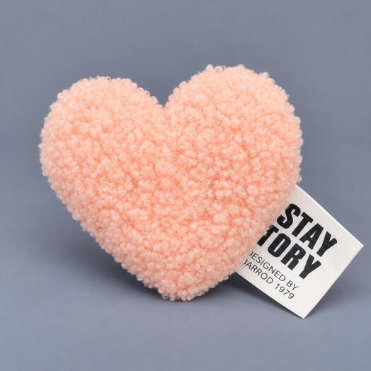 Soft Heart Sticker Pink