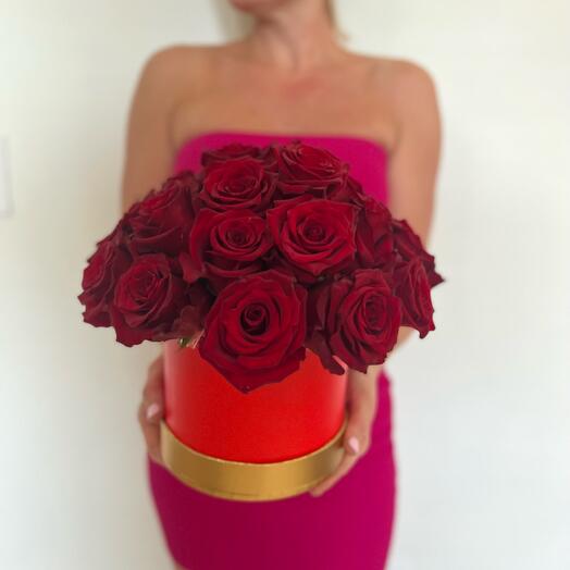 Roses in a box