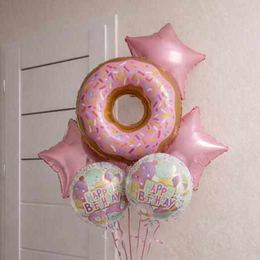 Zestaw Balonowy „Słodki Donut