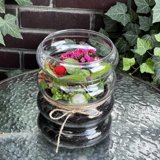 Florarum – Pink Garden in Glass