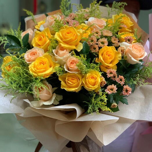 Yellow and orange