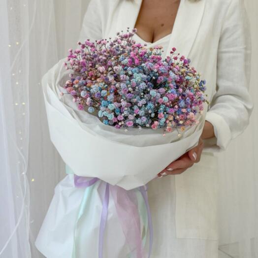 Bouquet of gypsophila
