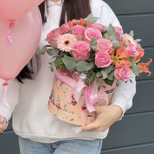 Roses in the box