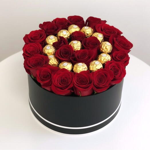 Pure Love – Roses Ferrero Box