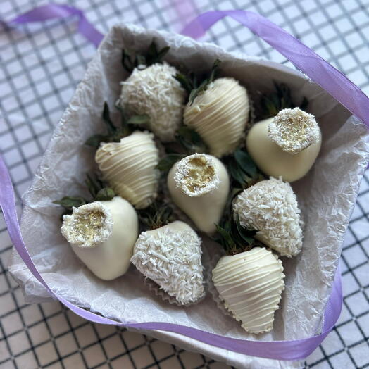 Chocolate-covered strawberries ELEGANCE MINI