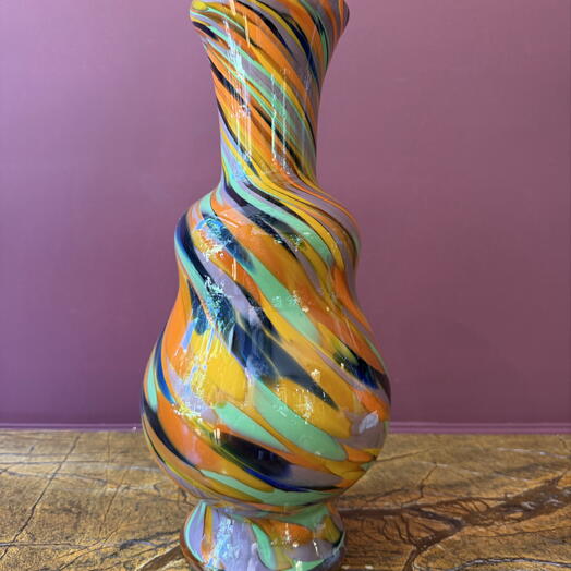 EDG Colourful Orange Narrow Vase