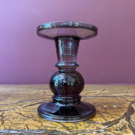 Black Candle Holder 13cm