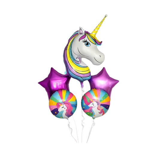 Unicorn set, 5 pcs