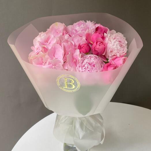 Pink peony mix