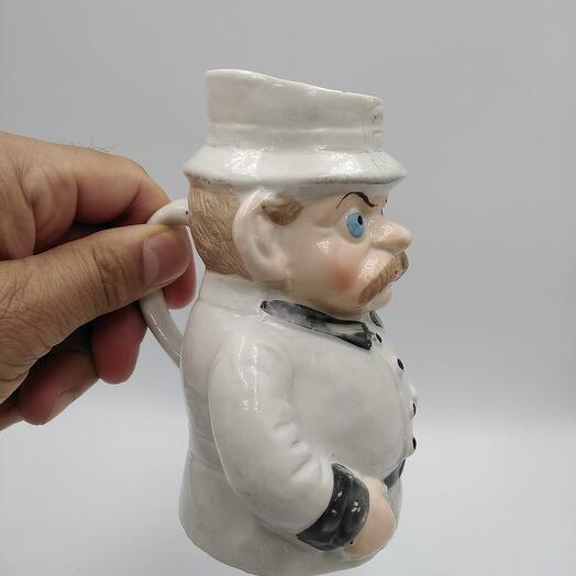 Vintage porcelain mug