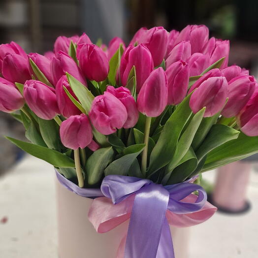 Flowers in a box