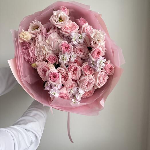 Pink mixed bouquet
