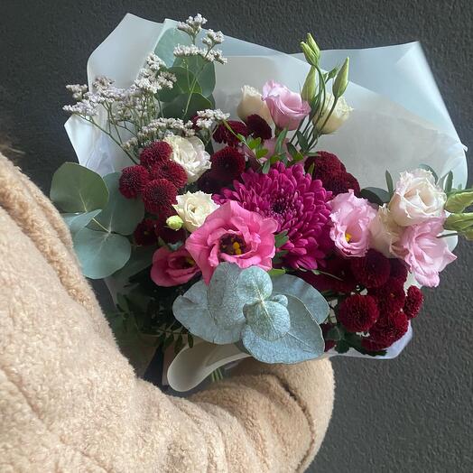 Burgundy bouquet