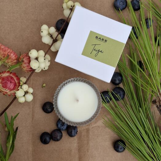 SAEE Artisanal soy candle "Taiga"