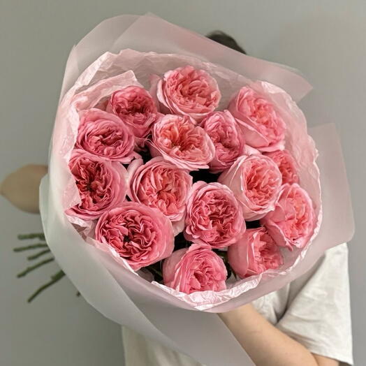 🌹Bouquet of peonies and roses
