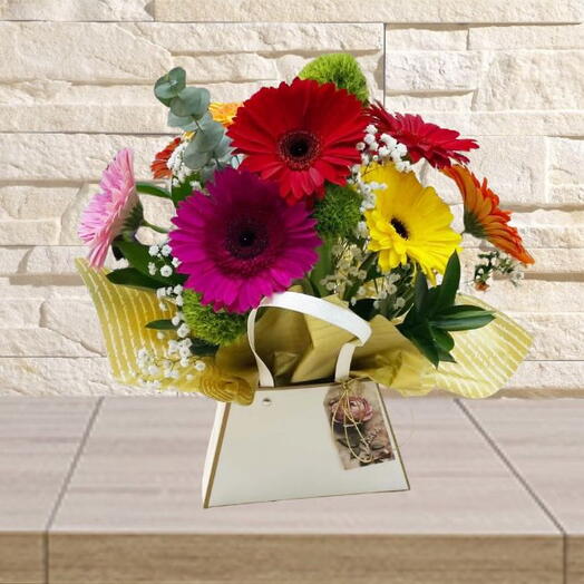 Colorful Happiness Flower Box