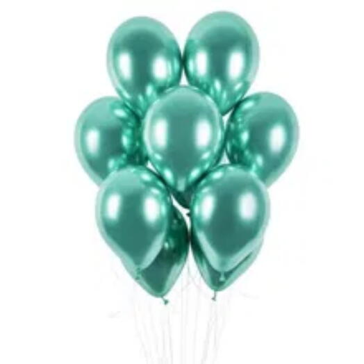 Globos color turquesa 7 unidades