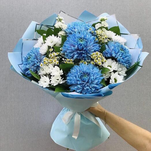 Bouquet of chrysanthemums mix
