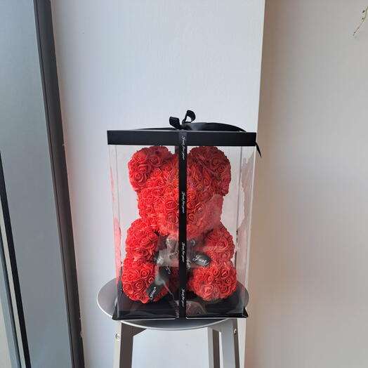 Red teddy bear 25 cm