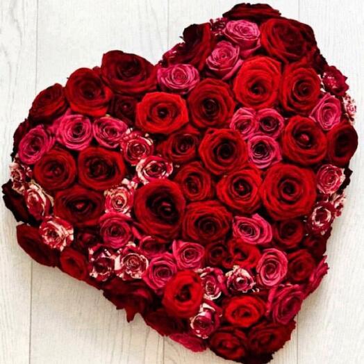 Red Roses Heart