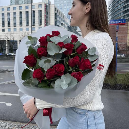 19 rote Rosen