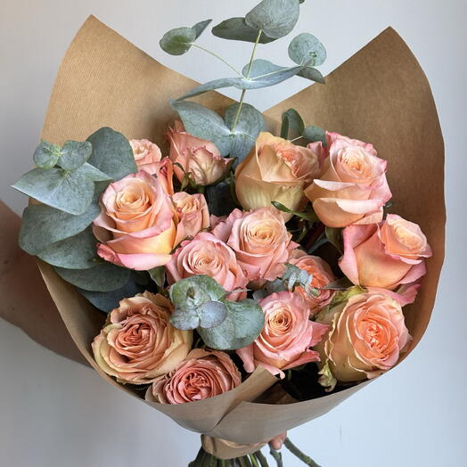 Bouquet Peach mix