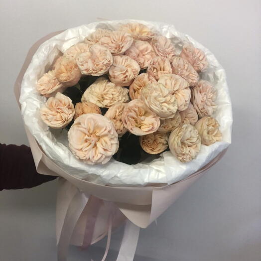 bouquet of shrub roses