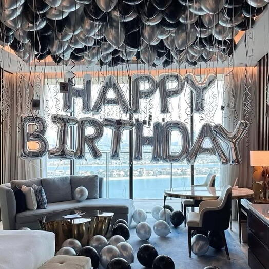 Luxury Birthday Setup For Love