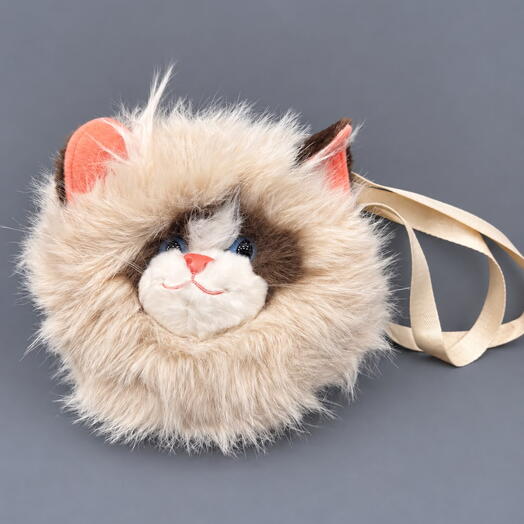 Brown Cat Backpack – Small