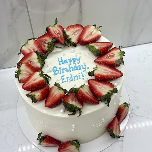 Classic decor (berries and inscription)