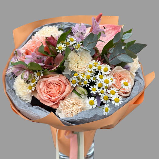 Teatime flower bouquet