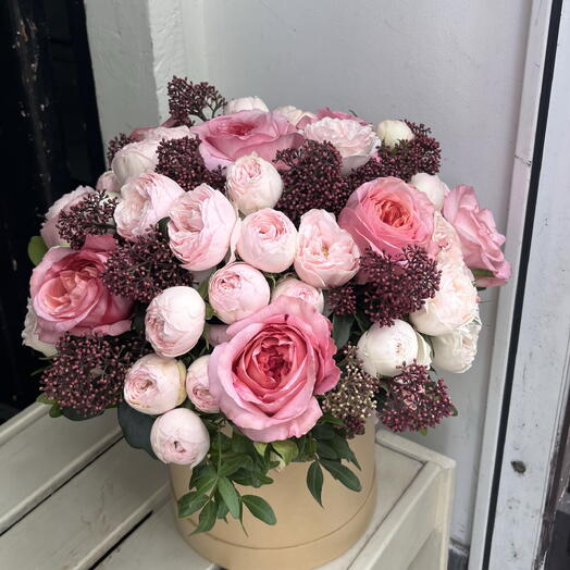 Elegant flower box, M-L size