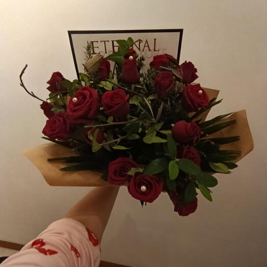 Bouque UNIÃO ETERNAL 13 Rosas Equador