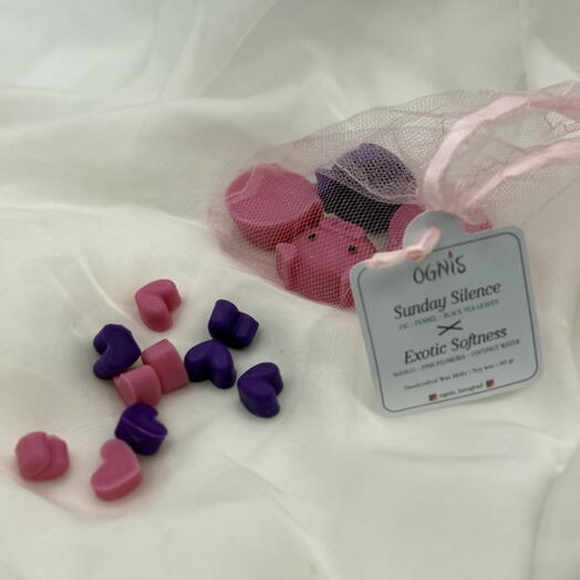 Soy wax melts - Sunday Silence\Exotic Softness