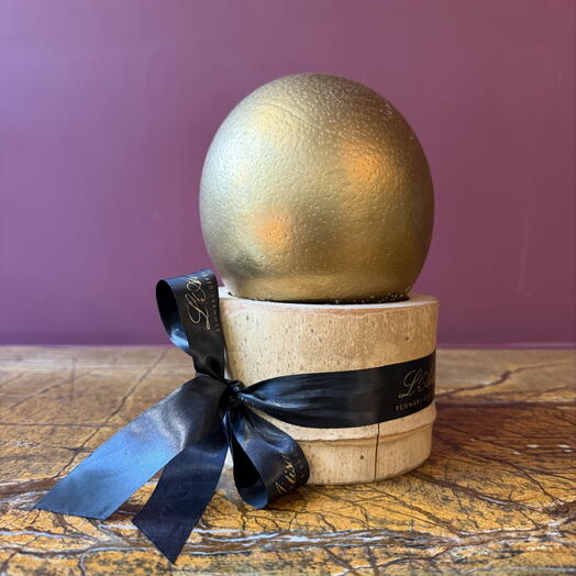 Plaster Ostrich Egg