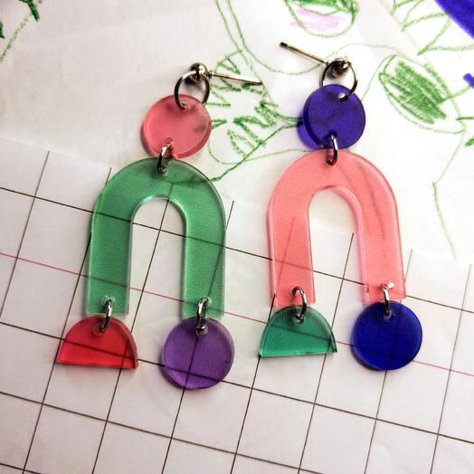 Earrings Geometry