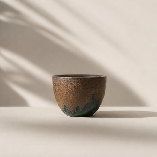Liu Ying Tea Bowl, Clay and Glaze, 60 ml