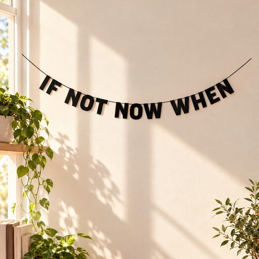 Garland "IF NOT NOW WHEN"