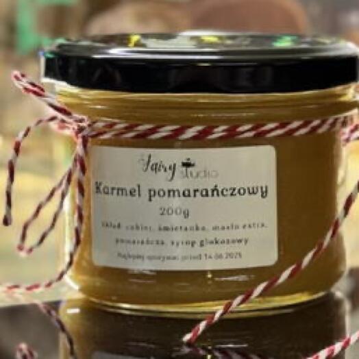 Карамель апельсиновая