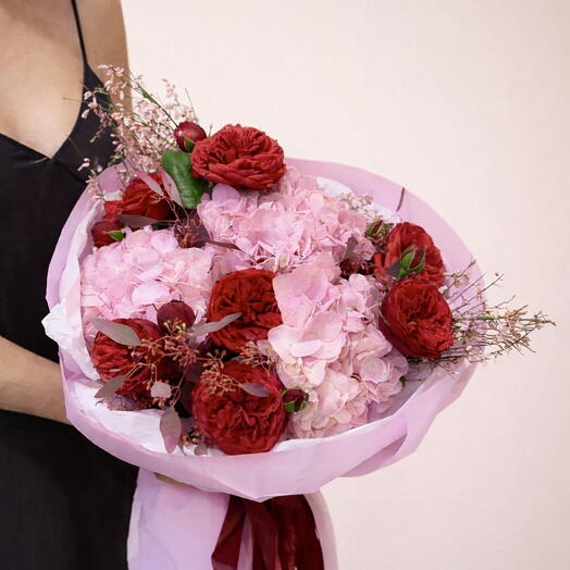 Bukiet Pink   Red – rozmiar M