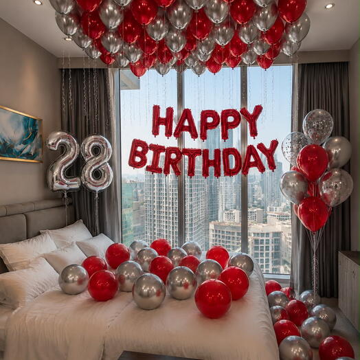 Balloons For Luxury Birthday