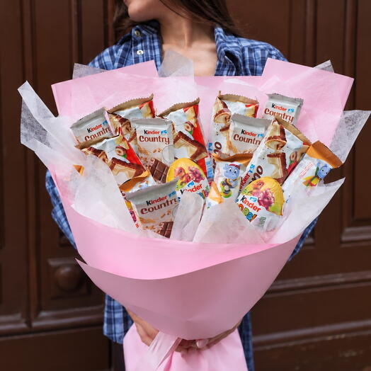 🍫 Bukiet z Kinder