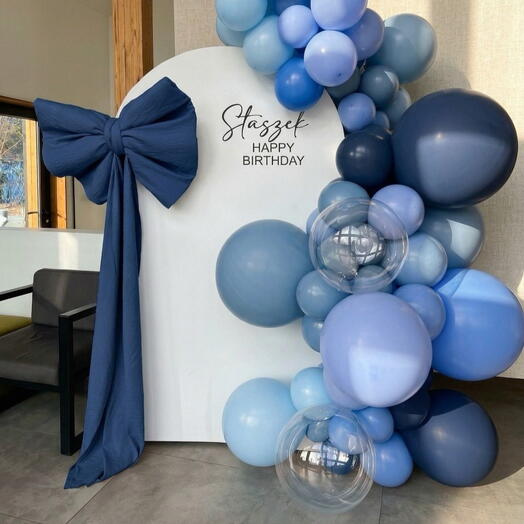 Parete di palloncini per compleanno 1