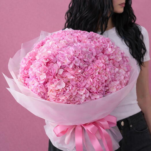 🌸 Bouquet of 10 hydrangeas