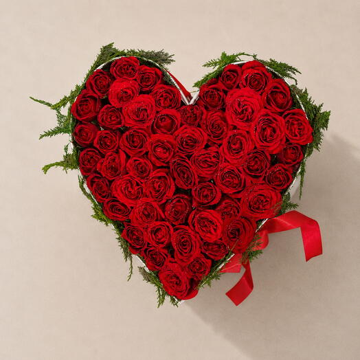 Heartfelt Red Roses