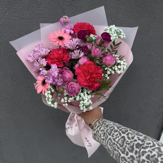 Bouquet pink mix 8
