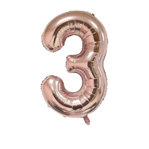 Large 60 cm Balloon Number 3