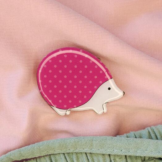 Pink hedgehog